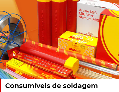 Consumíveis de Soldagem, revestimento e união