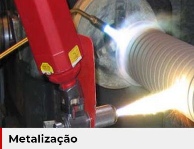 Metalização - Aspersão Térmica